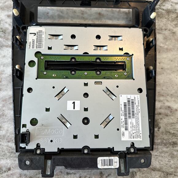 2010 -2012 Ford Mustang Shaker Radio‎ AC Control Panel AR3T-18A802-CG - Picture 4 of 7